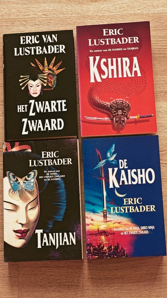 Eric Lustbader - Het Zwarte Zwaard De Kaisho Tanjian Sirenen, Ophalen of Verzenden, Zo goed als nieuw, Eric lustbader