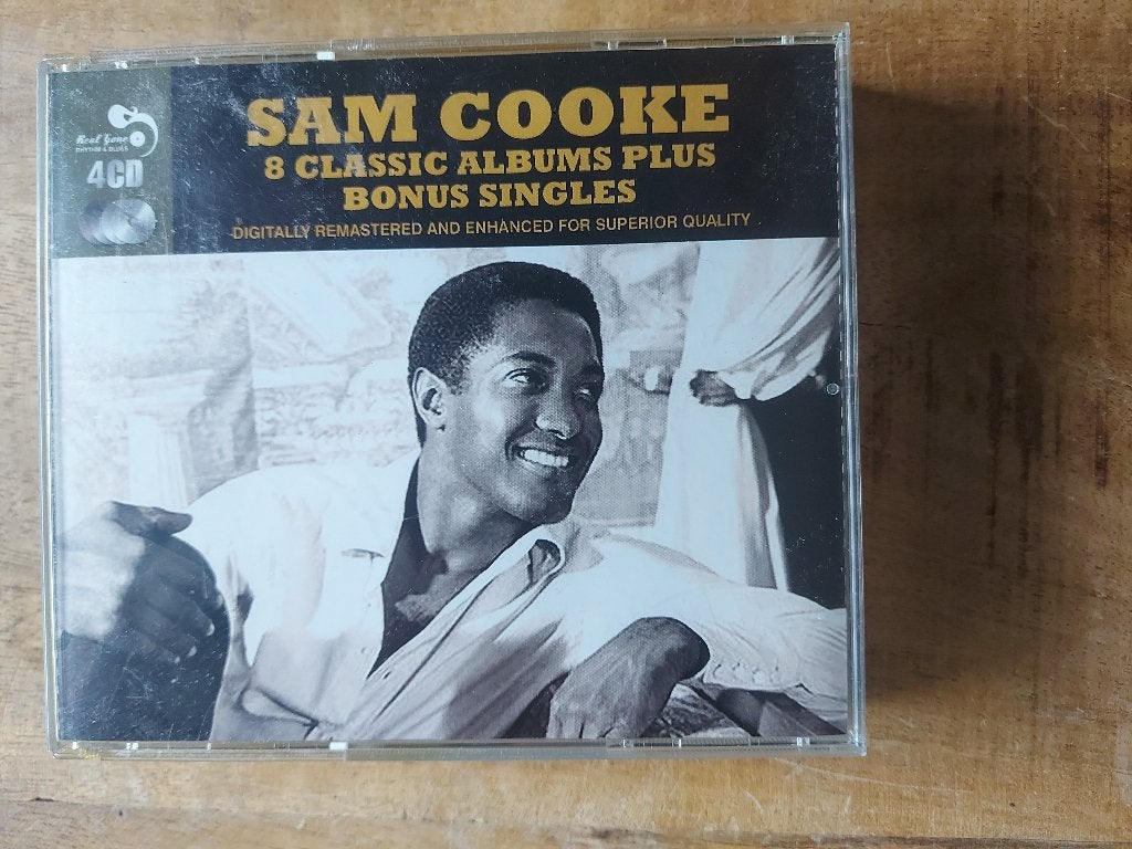 4 CD Sam Cooke – 8 Classic Albums Plus Bonus Singles (4 CD), Ophalen of Verzenden, Zo goed als nieuw