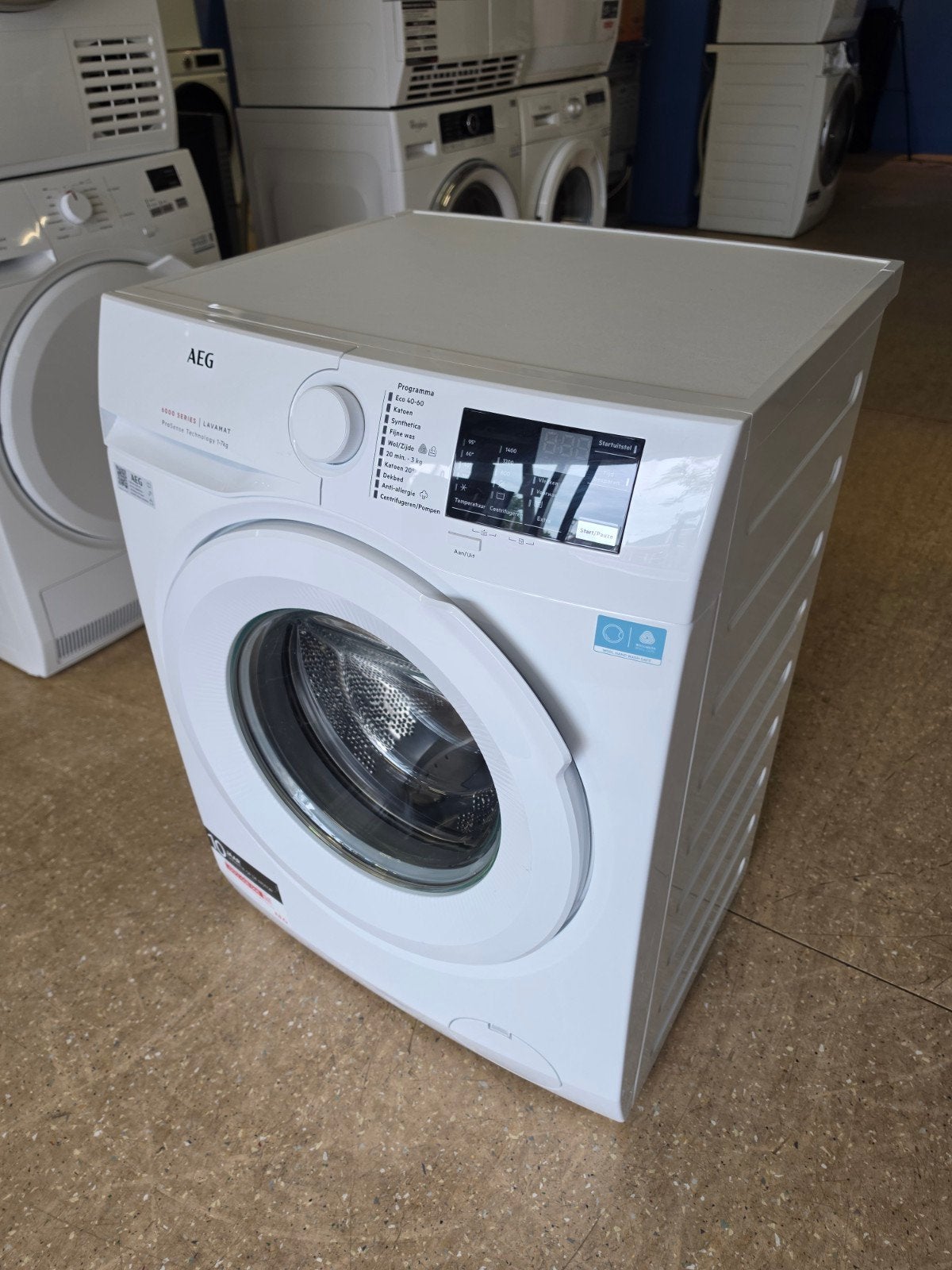 AEG 6000 Series wasmachine | 7 kilo | A+++ | Gratis thuis 🚚, AEG, Jirnsum, Energieklasse A of zuiniger, Ophalen of Verzenden