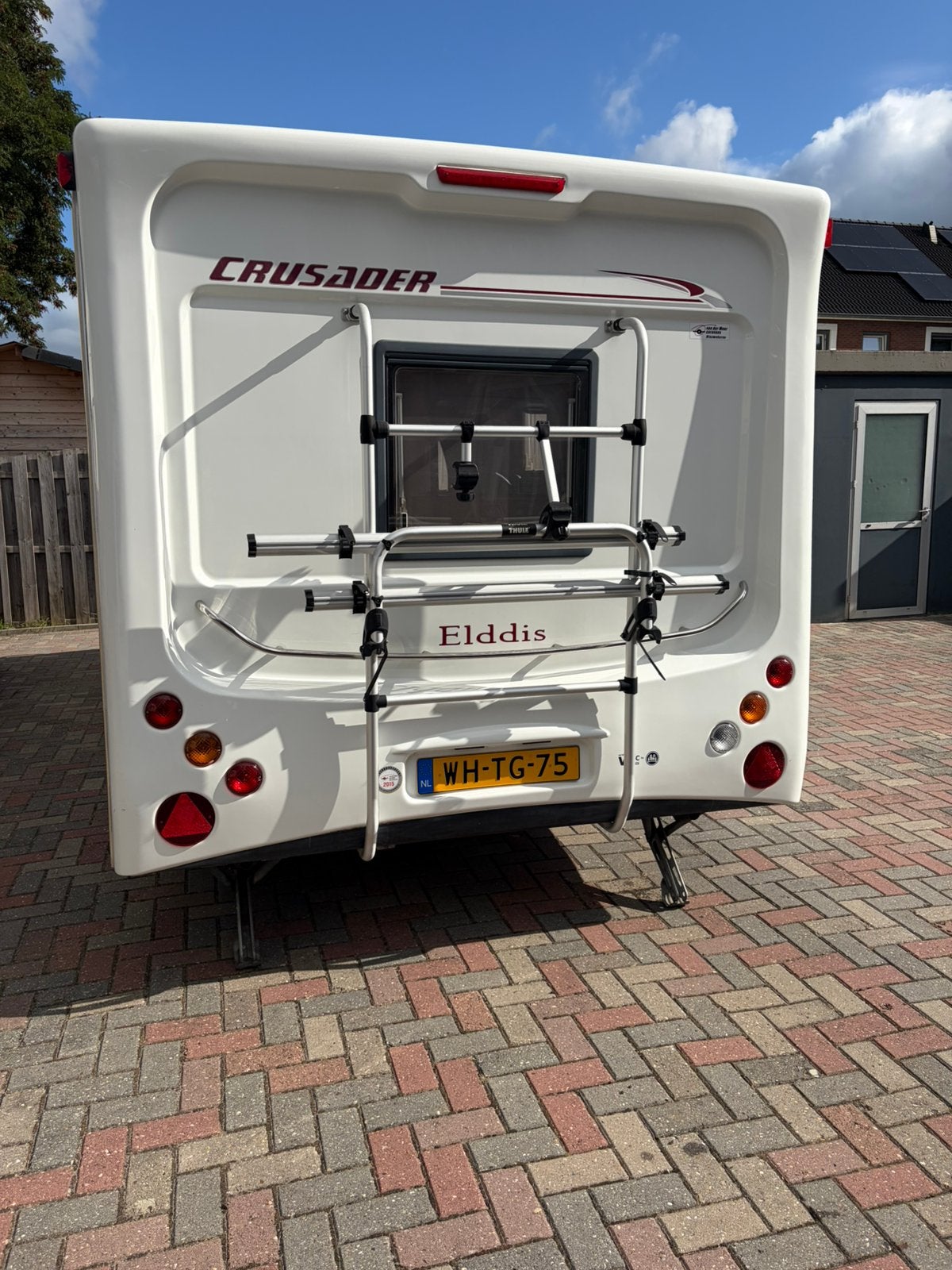 Elddis crusader, Caravans en Kamperen, 2 aparte bedden, Elddis, Particulier, 5 tot 6 meter