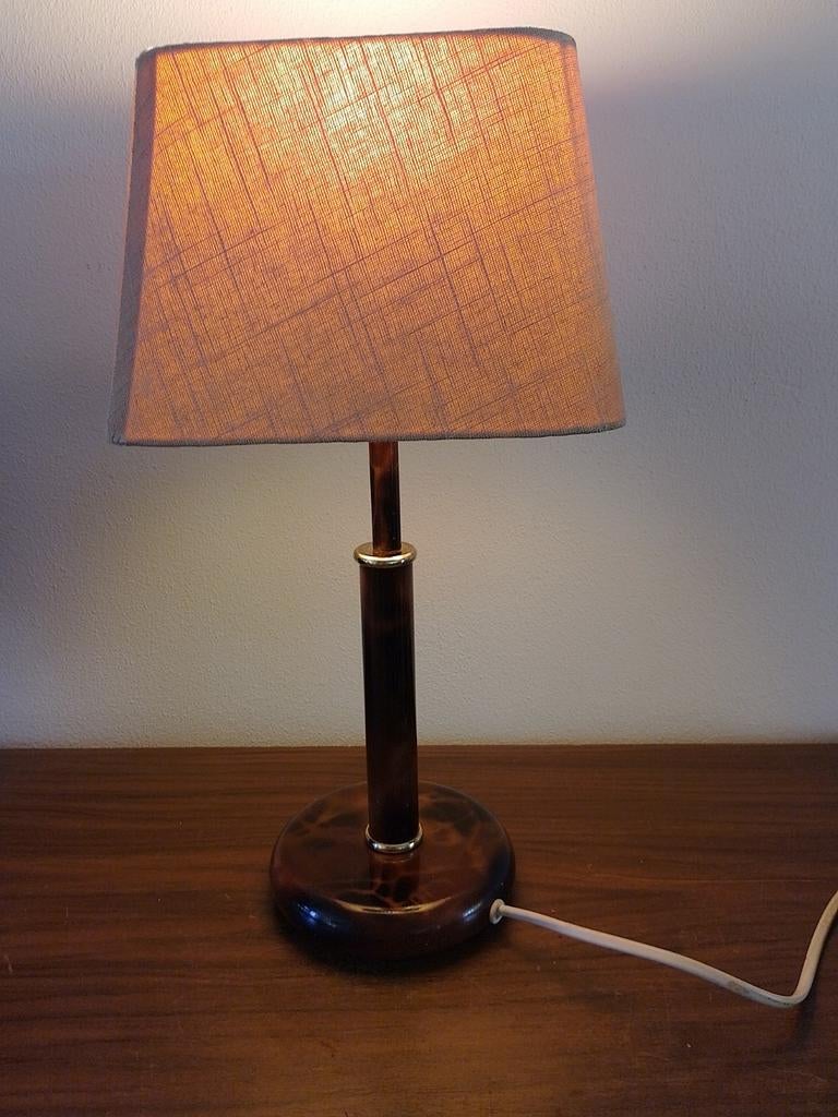 Vintage AF Cinquanta Tafellamp - Schildpadmotief, Ophalen of Verzenden