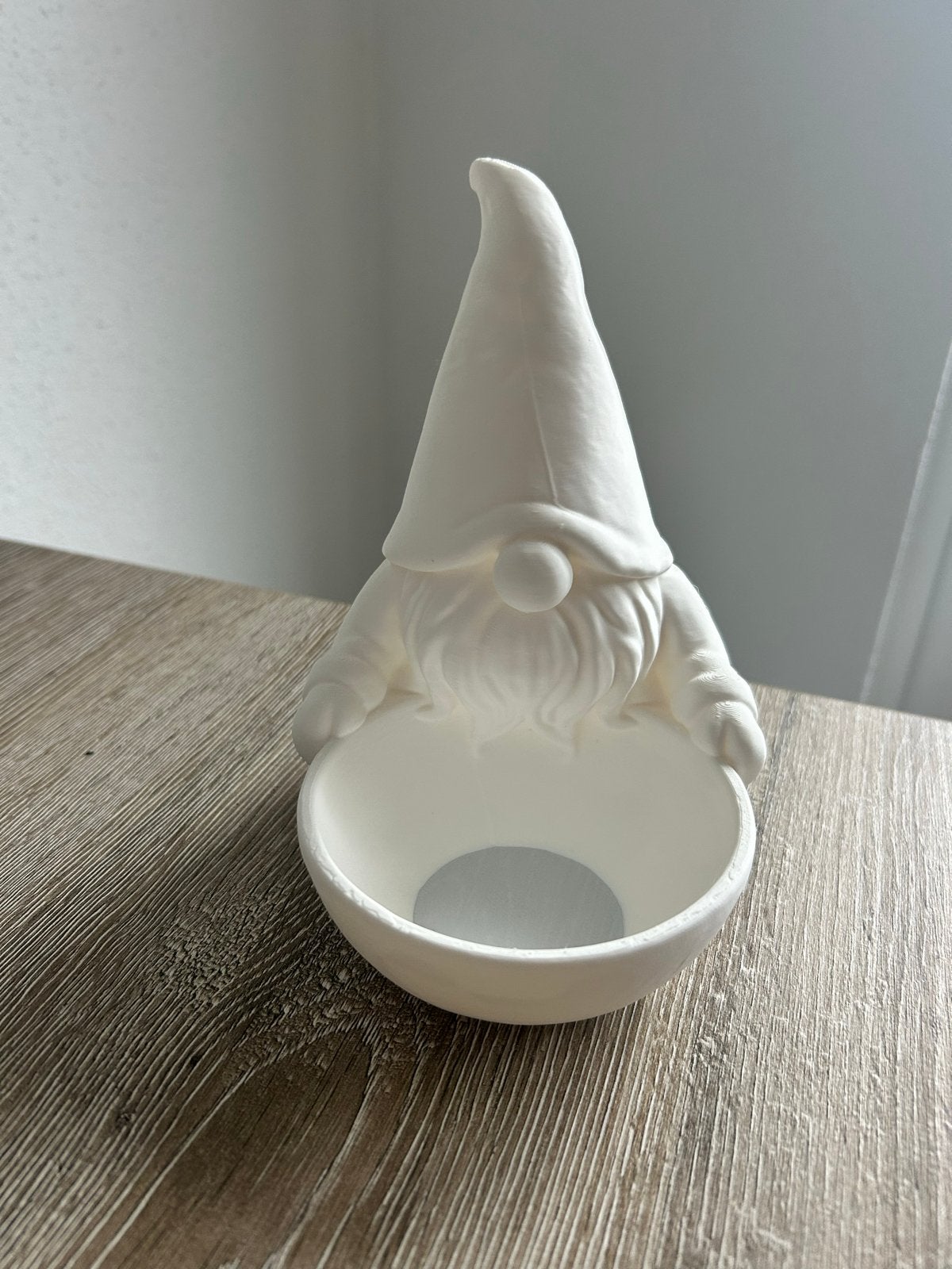 3D Geprint Schaaltje met Kerst Gnoom, Nieuw, Kunststof, Ophalen of Verzenden, Modern
