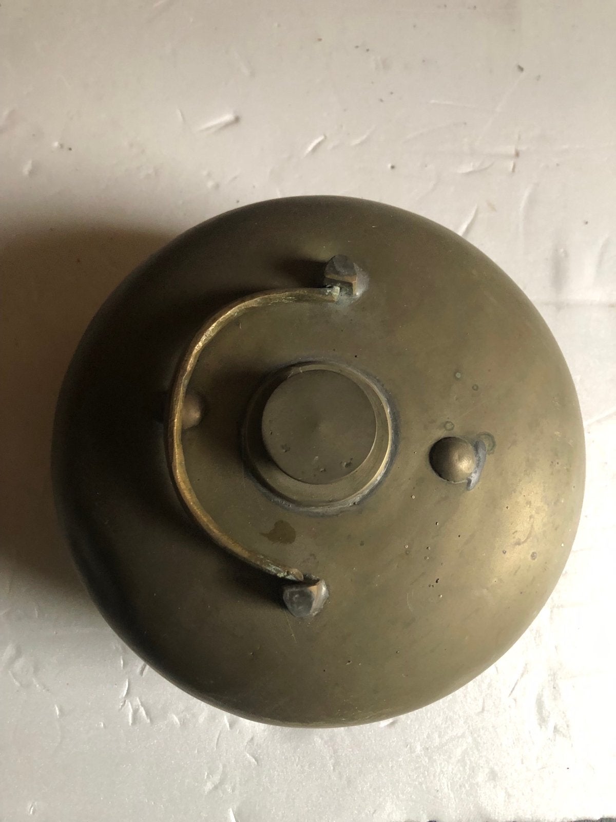 Antieke Koperen Beddenpan - Vintage Warmtebron, Ophalen of Verzenden, Koper