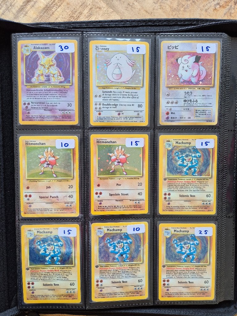 Pokémon - Base Set | Losse verkoop, Ophalen of Verzenden, Zo goed als nieuw, Losse kaart, Foil