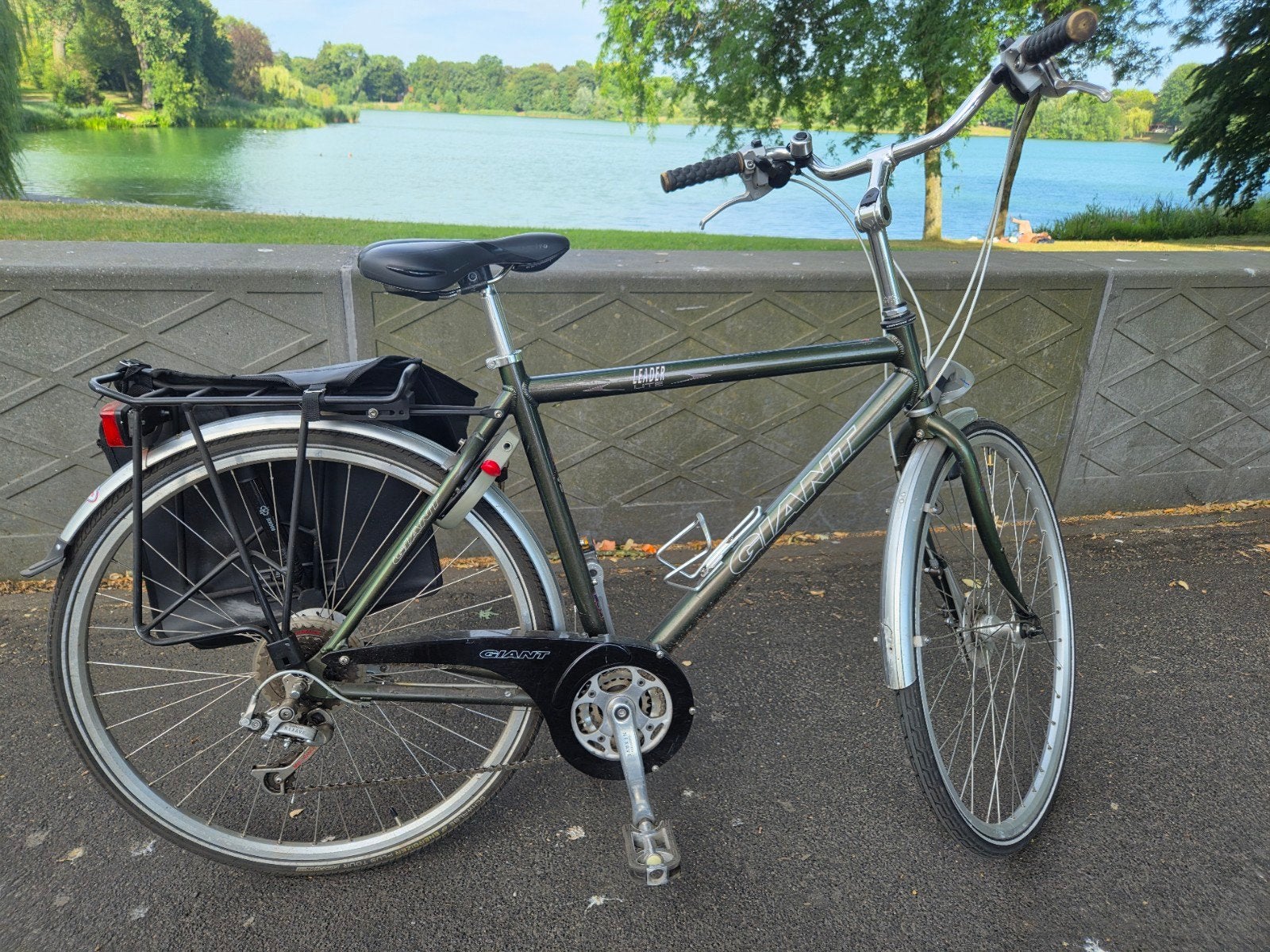 Giant herenfiets, goede staat, Ophalen, Gebruikt, Giant, Versnellingen