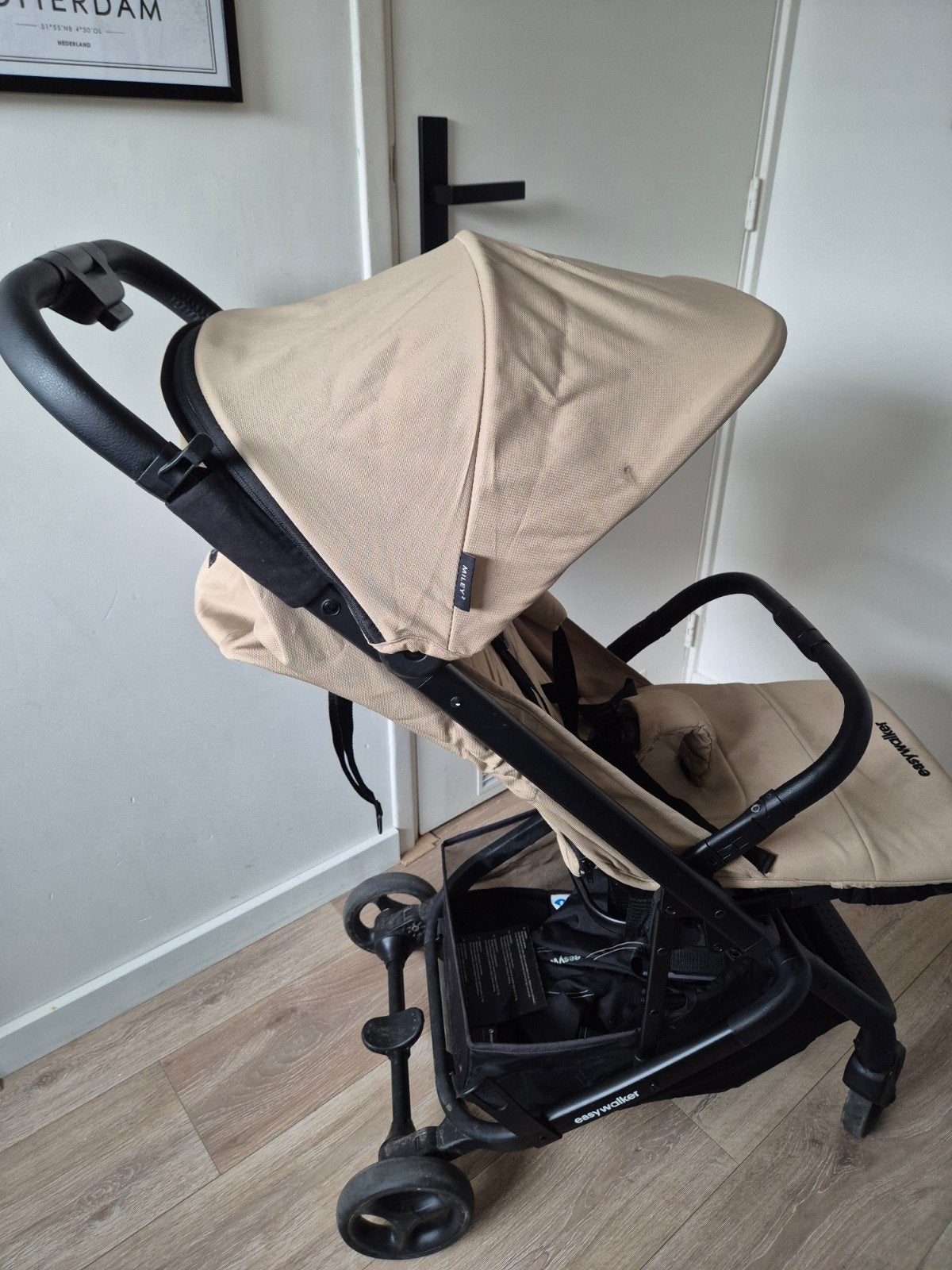 Easywalker Miley2 Buggy - Beige/Zand, Ophalen, Gebruikt, Overige merken