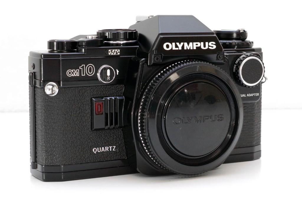 Olympus OM10 Quartz body 35mm film SLR + nieuwe batterijen, Verzenden, Zo goed als nieuw, Spiegelreflex, Olympus