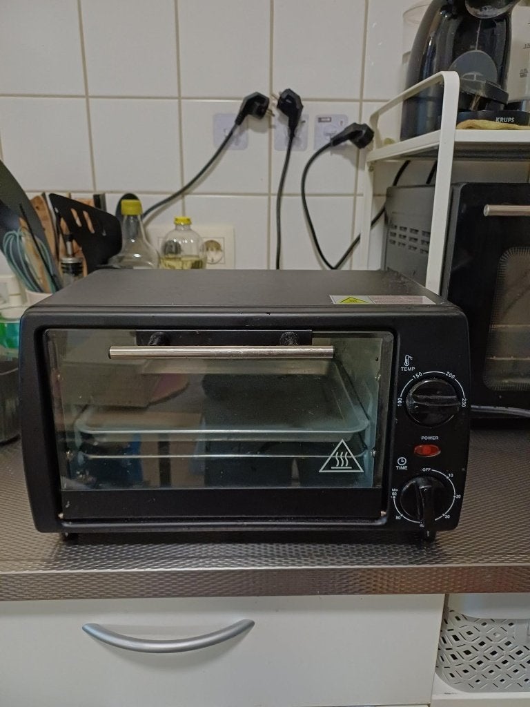 Mini elektrische herofen 9L - Homcom Mini Oven, Witgoed en Apparatuur, Ovens, Ophalen of Verzenden, Gebruikt, Minder dan 45 cm