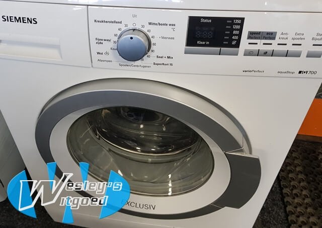 Bosch/Siemens Siemens IQ700 A++ 7kg – 12 maanden garantie​, Wesley's Witgoed, Info@wesleyswitgoed.nl, Industrieweg 3B, 1613KT Grootebroek, Nederland