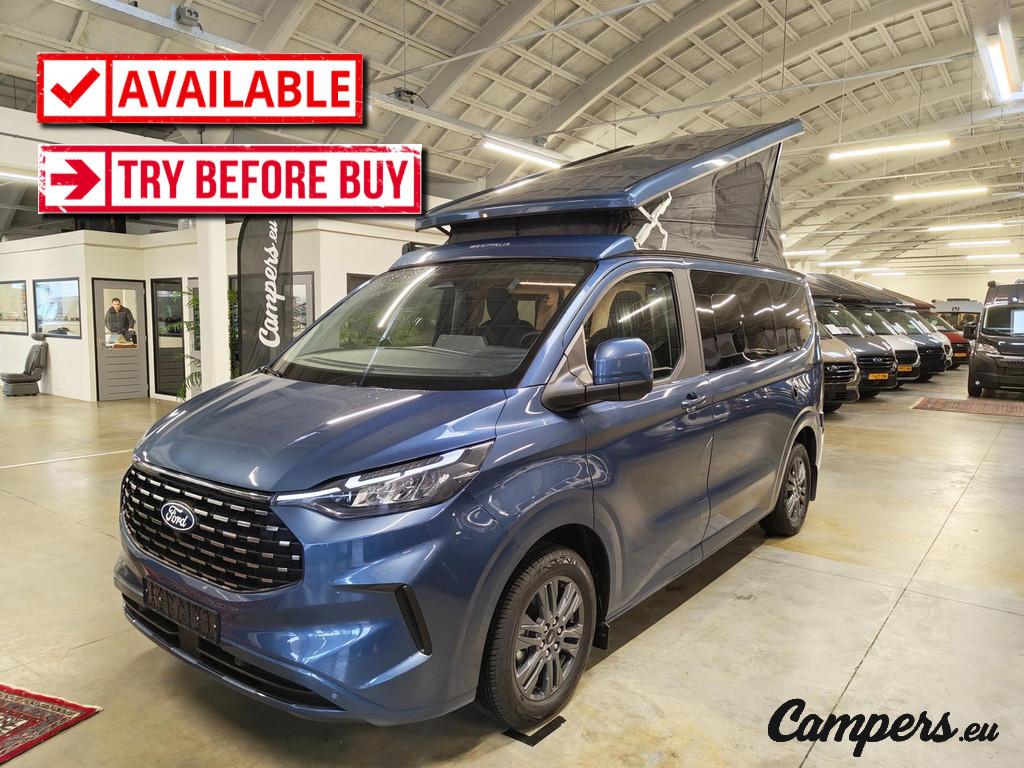 Ford Nugget L1 Titanium 170PK A8 Automaat, Automaat, Buscamper of Camperbus, Airconditioning, Bedrijf
