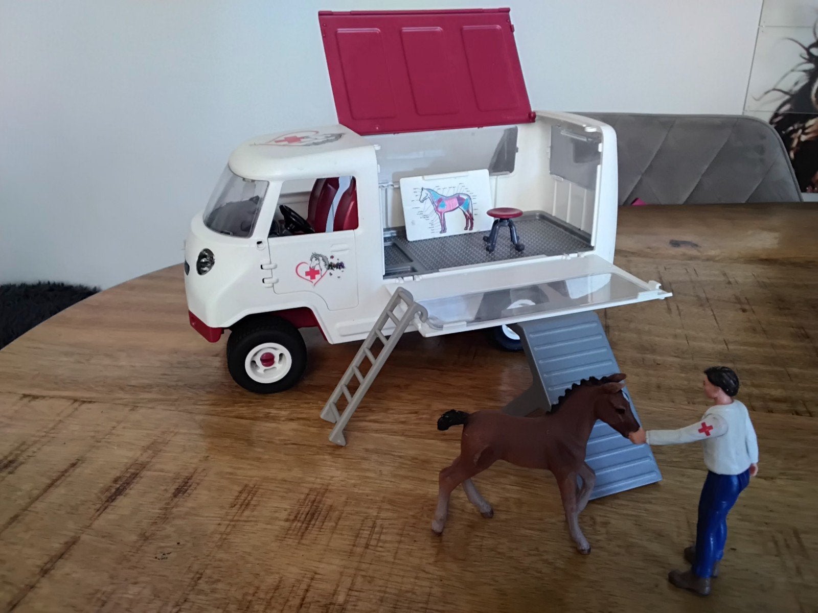 Schleich Dierenambulance, Ophalen of Verzenden, Zo goed als nieuw