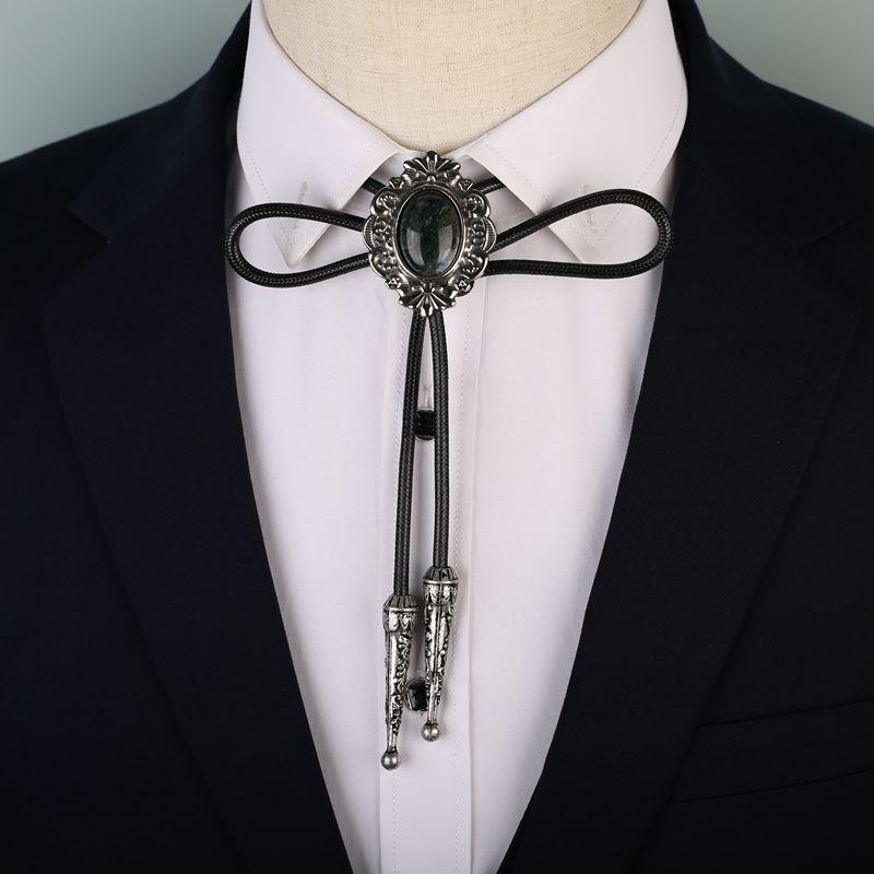 Western bolo stropdas met steen / cowboy tie heren mannen, Kleding | Heren, Stropdassen, Verzenden, Nieuw