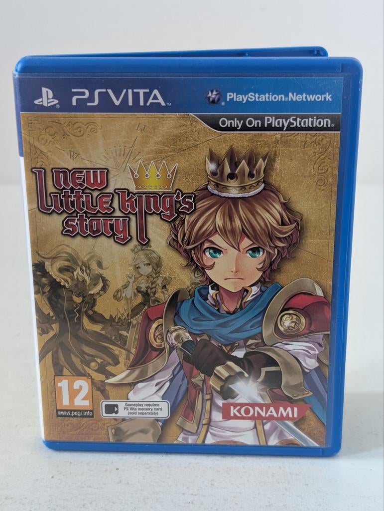New Little King's Story Konami PlayStation Vita Engels, Avontuur en Actie, 1 speler, Ophalen of Verzenden, Zo goed als nieuw