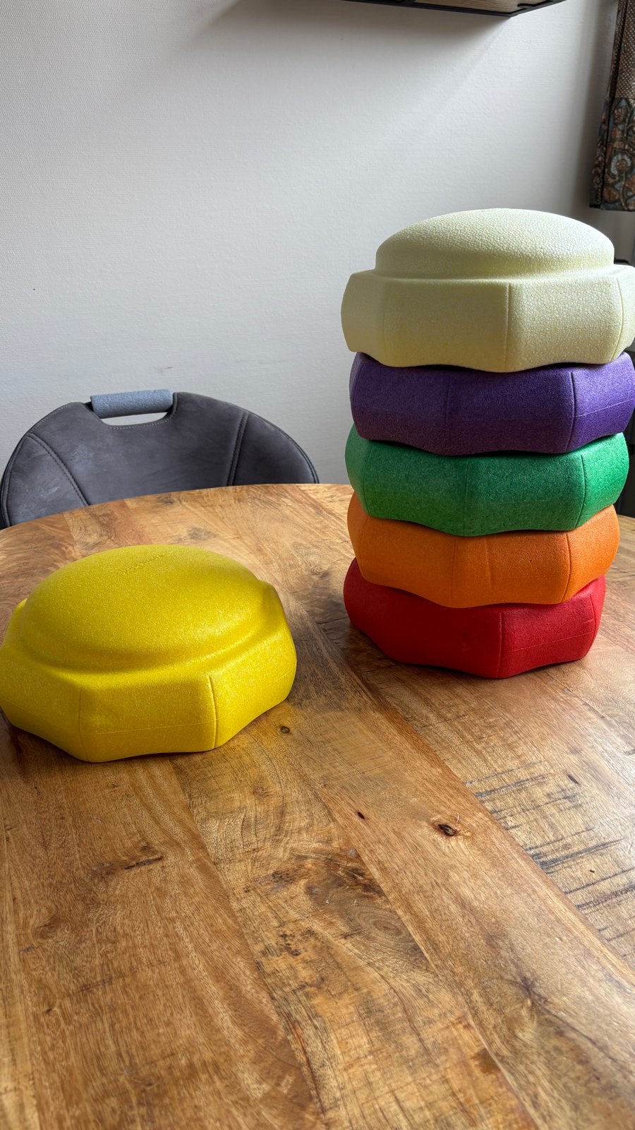 Stepping Stone & Stapelmania Stapelstenen Set (6 stuks), Kinderen en Baby's, Speelgoed | Educatief en Creatief, Ophalen, Gebruikt