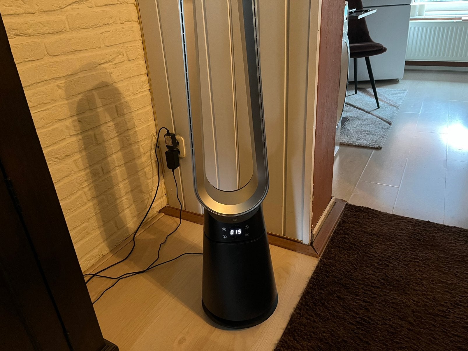 Ventilator zeer goed, Witgoed en Apparatuur, Ophalen, Zo goed als nieuw, Statiefventilator