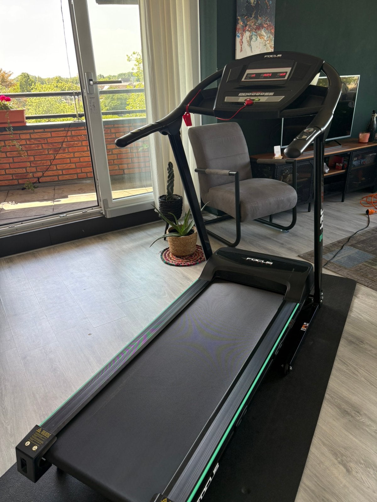 Focus Fitness Jet 2 Loopband (2023) – Z.G.A.N! (Incl. Mat), Ophalen, Zo goed als nieuw, Benen, Loopband