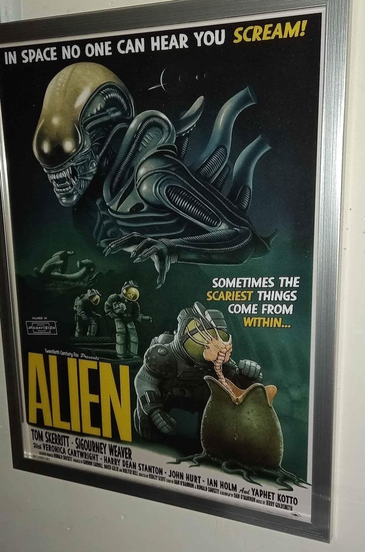 alien, Ophalen of Verzenden, Zo goed als nieuw, A1 t/m A3, Film en Tv