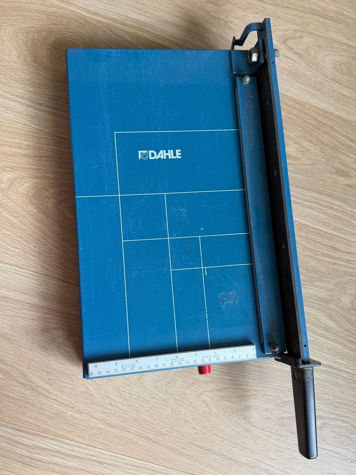 Dahle papiersnijmachine - Vlijmscherp mes voor papier en kar, Ophalen, Gebruikt, Overige typen