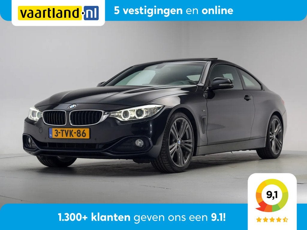 BMW 4 Serie COUPE 420i M Sport High Executive Aut. [ Schuifd, Auto's, BMW, Automaat, Automatische klimaatregeling, Gebruikt, 4 stoelen