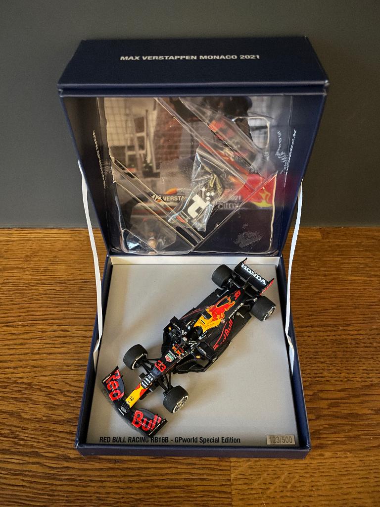 Spark 1:43 GP World RB16B GP Monaco 2021 Winner, Ophalen of Verzenden, Nieuw, Formule 1