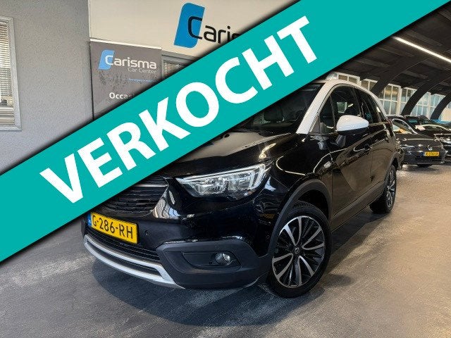 Opel Crossland X Verkocht!, 840 kg, Gebruikt, Zwart, Bedrijf