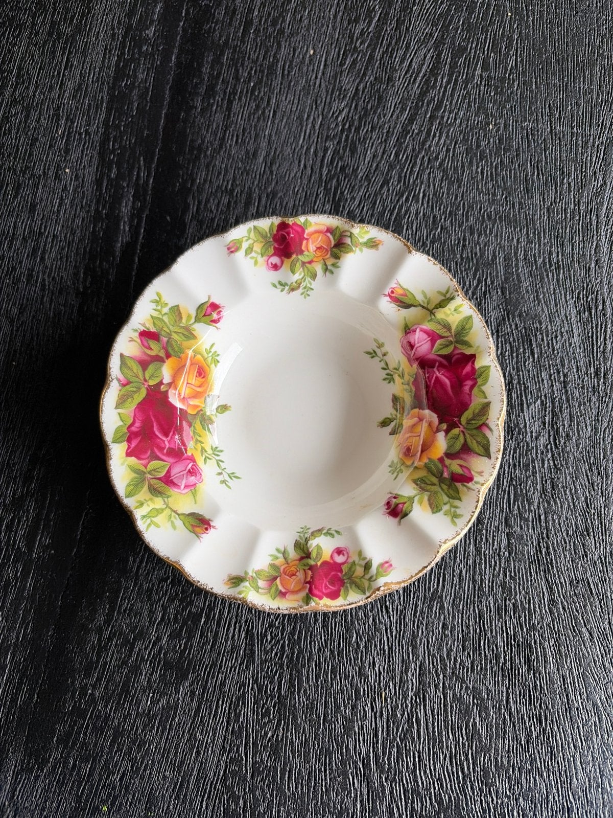 Royal Albert Old Country Roses Asbakje - 12,5 cm, Ophalen