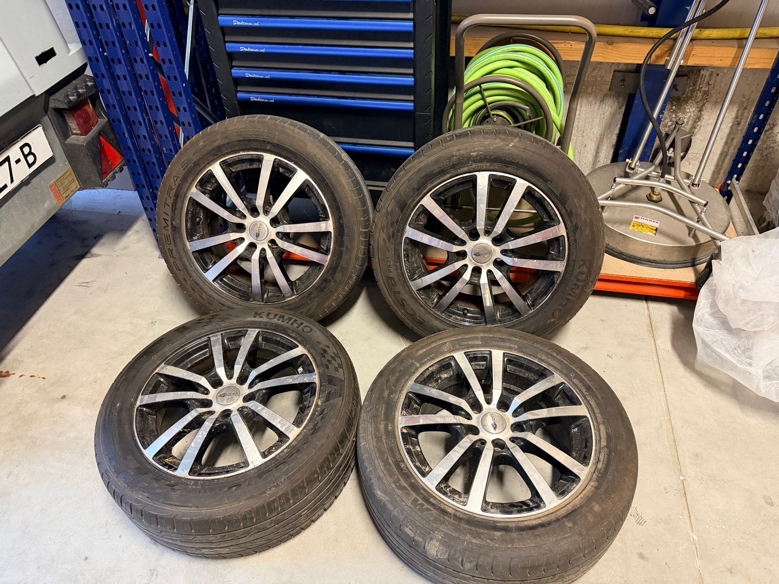 Set 17 inch Brock velgen, voor de snelle beslisser €150, Ophalen, Banden en Velgen, 17 inch, 235 mm
