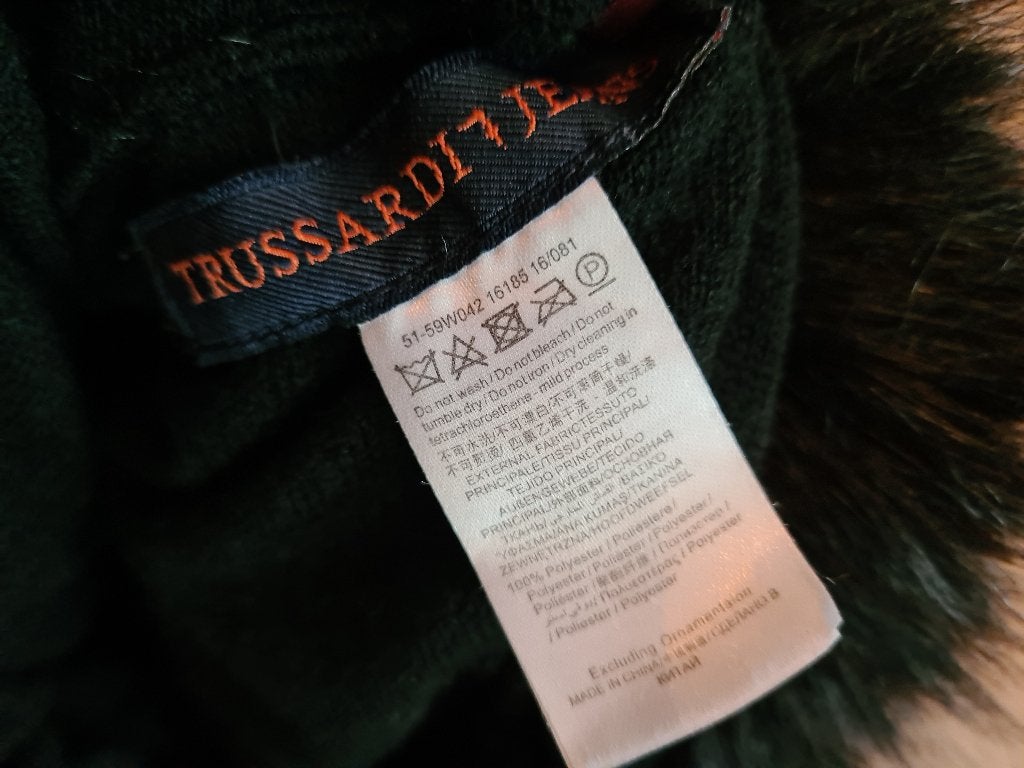 Nieuw Trussardi fluffy kol groot, Verzenden, Maat 46/48 (XL) of groter, Nieuw, Sjaal