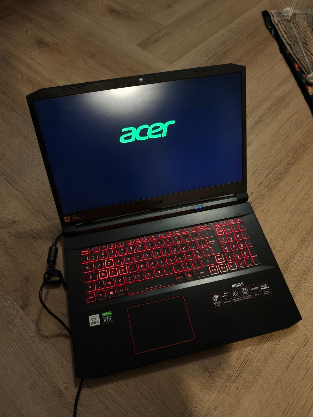 Acer nitro 17.3" rtx3060 i5-10th 16gb ram