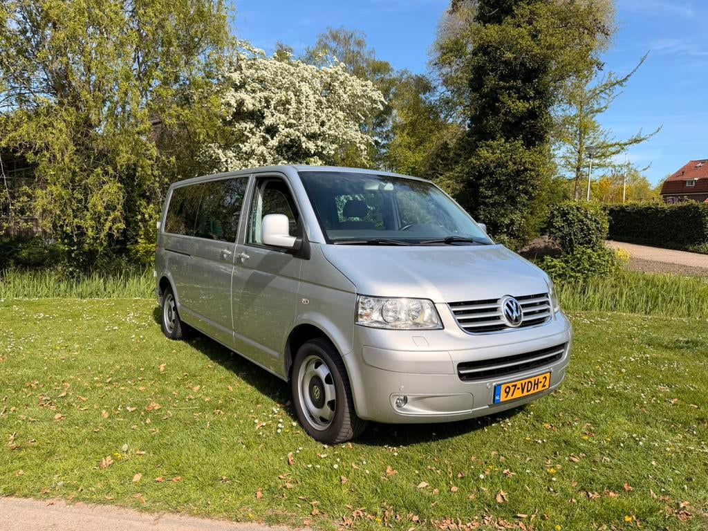 Volkswagen Transporter Bestel 2.5 TDI 128KW DC AUT 2007, Auto's, Stof, Parkeersensor, Volkswagen, 2020 kg