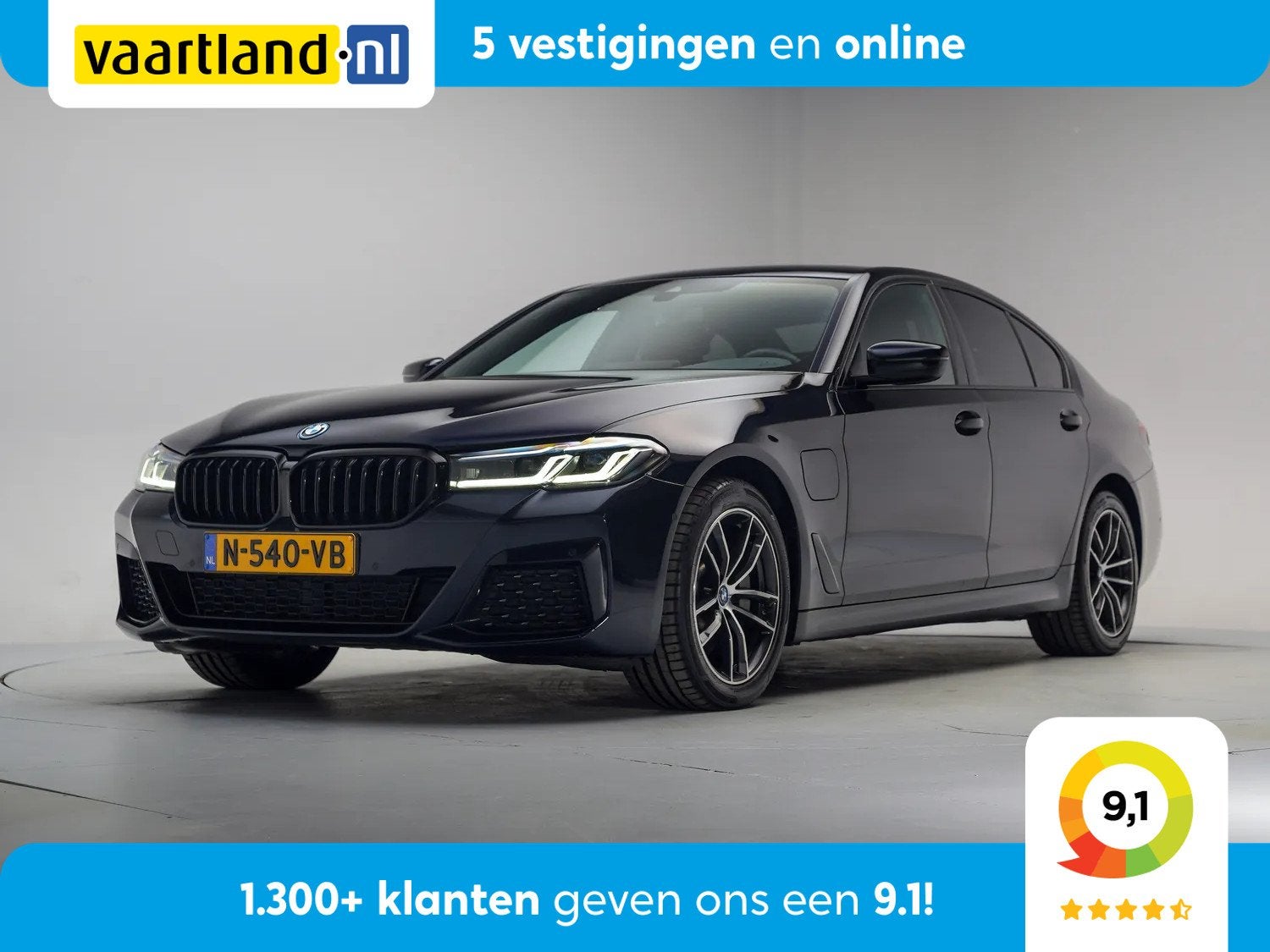 BMW 5 Serie 530e M-Sport High Executive Aut. [ Comfort-Stoel