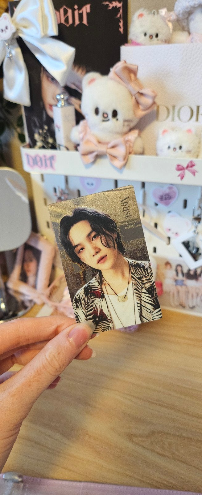 KPOP bts suga d-day agust d metallic photocard, Ophalen of Verzenden, Zo goed als nieuw, Overige onderwerpen