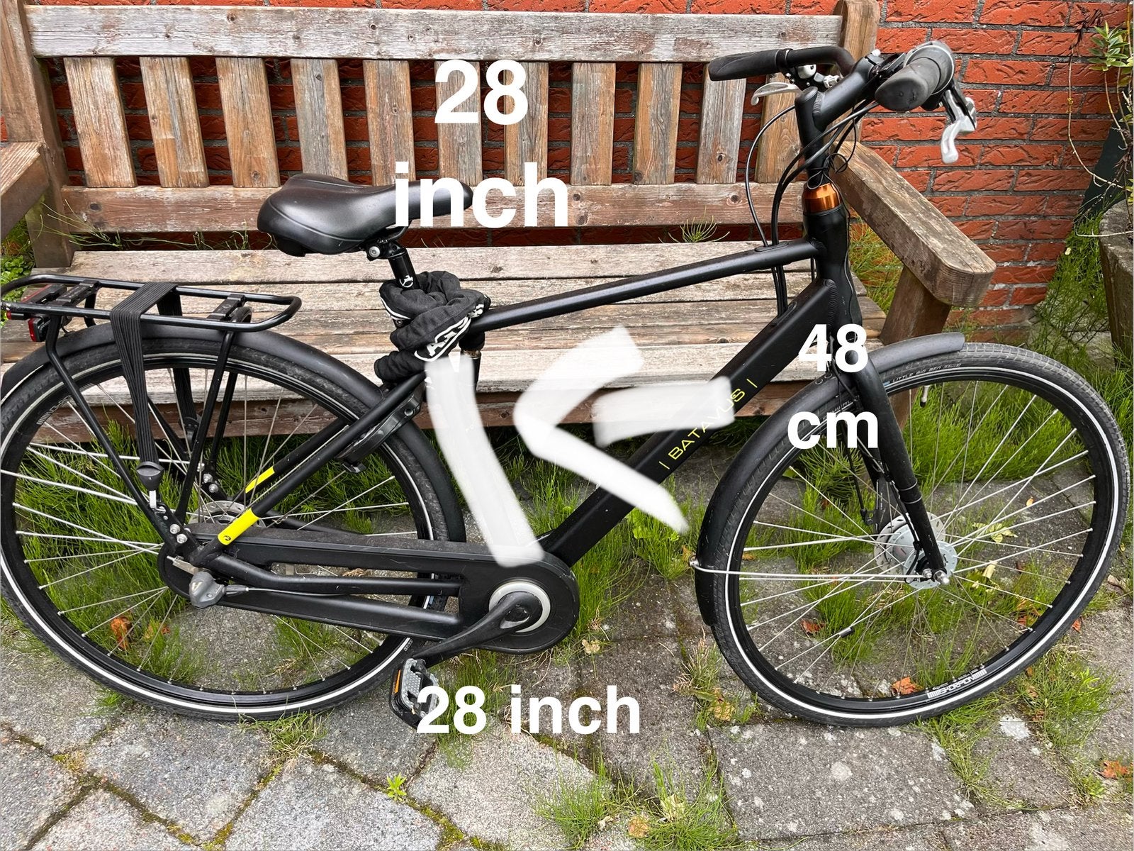 Batavus jongens fiets tot ong 16 a 17   250 euro, Ophalen, Zo goed als nieuw, Batavus