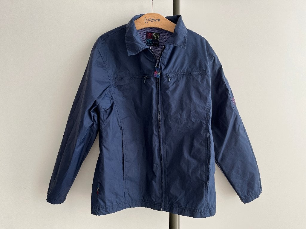 Regenjas Regenjack Regen Jack, Donkerblauw Blauw Mt 134, 140, Kinderen en Baby's, Kinderkleding | Maat 134, Ophalen of Verzenden