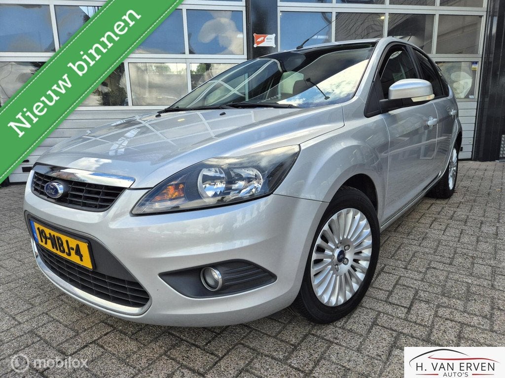 Ford Focus 1.8 Limited CLIMA CRUISE NIEUWE APK! NAP, Euro 5, 4 cilinders, 1207 kg, Bedrijf