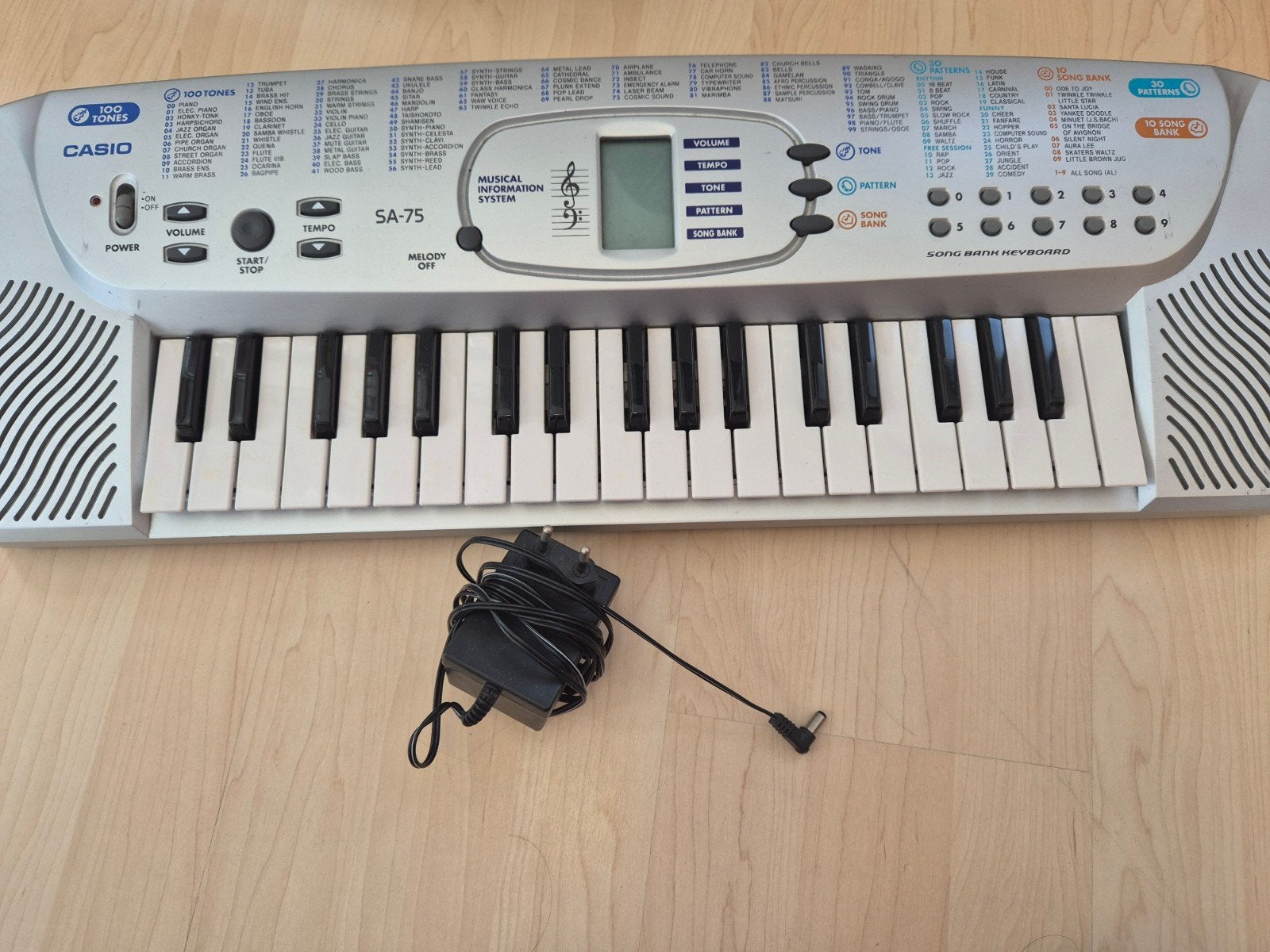 Casio SA-75 Keyboard voor Kinderen/Beginners - Functioneel, Muziek en Instrumenten, Ophalen, Gebruikt, Casio