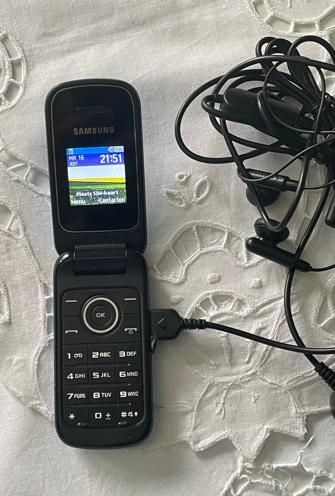 Samsung E1150 Klaptelefoon - Blauw (Gebruikt), Gebruikt, Geen camera, Inklapmodel, Ophalen of Verzenden