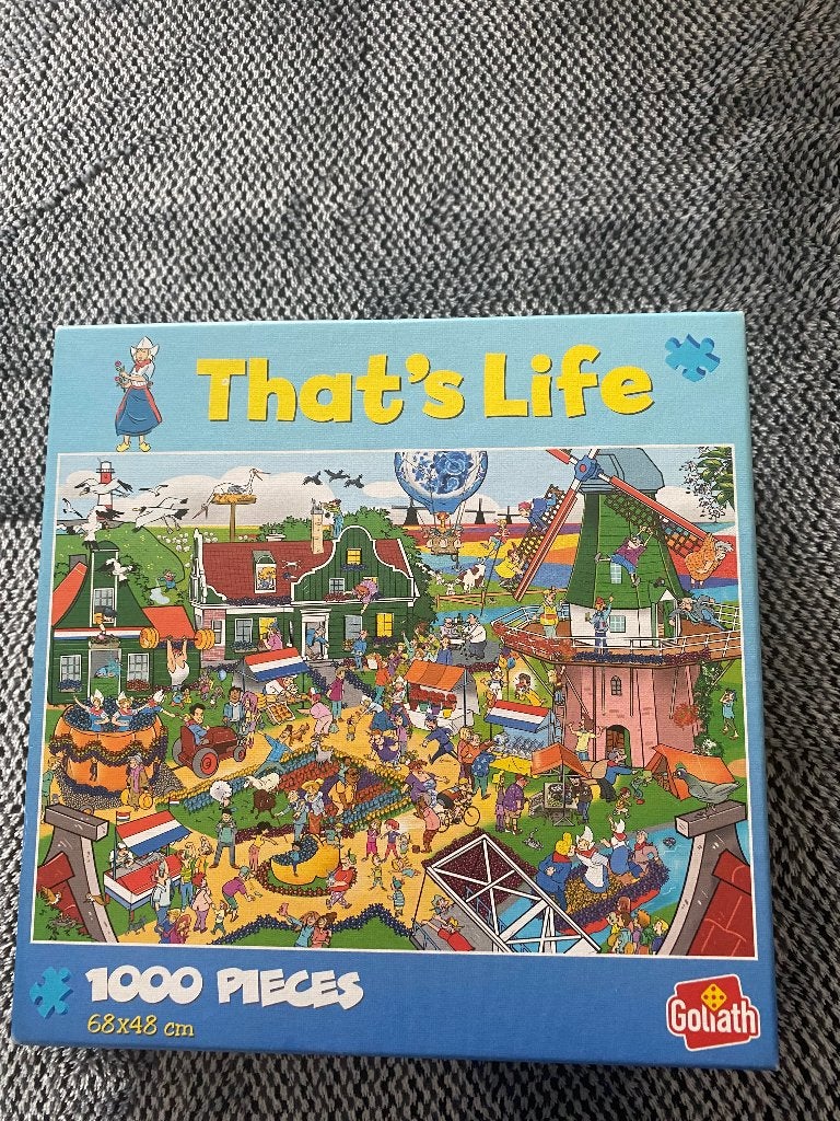 Legpuzzel that’s life 1000 stuks, Ophalen of Verzenden, 500 t/m 1500 stukjes, Nieuw, Legpuzzel