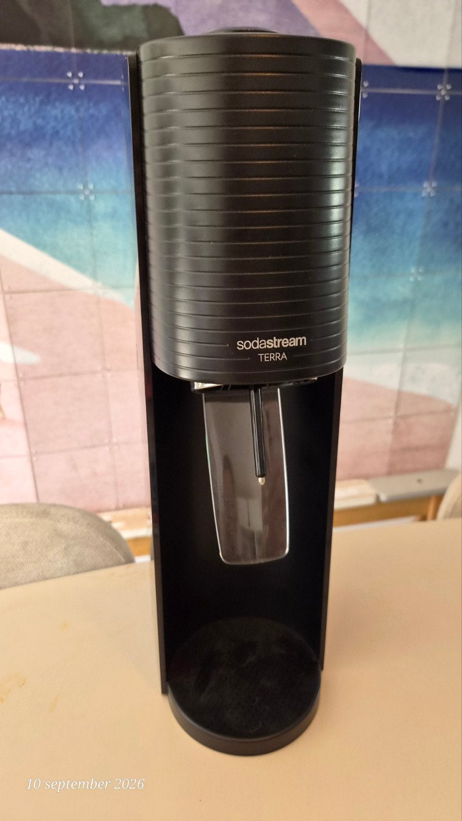 SodaStream Terra met Quick Connect cilinder, Ophalen of Verzenden, Zo goed als nieuw