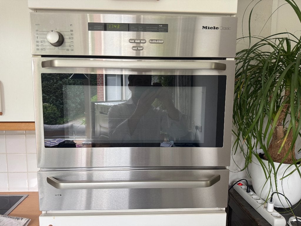 Miele Combi Magnetron / Oven / bordenwarmhouder H87MB, Ophalen, Inbouw, 55 tot 60 cm, Miele
