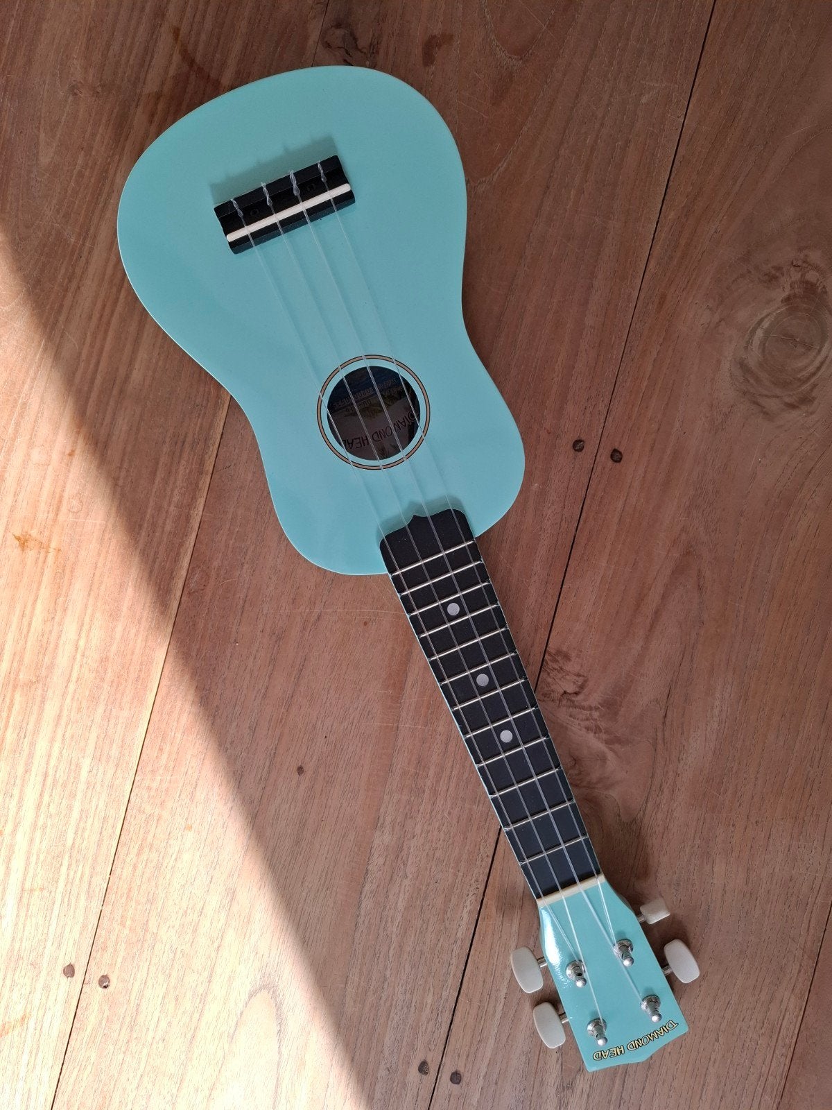 Diamond Head Ukelele met hoes - Zo goed als nieuw, Ophalen of Verzenden, Zo goed als nieuw, Ukelele