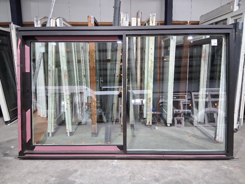 Nieuw Schuifpui Hr++ bezorgen factuur mogelijk, 225 cm of meer, Aluminium, Ophalen of Verzenden, Zo goed als nieuw
