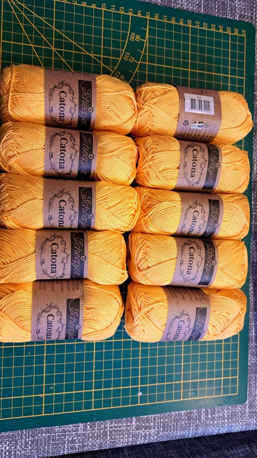 10 bollen Scheepjes Catona katoen nieuw 50g - Kleur 208, Nieuw, Ophalen of Verzenden, Scheepjes, Niet van toepassing, merk is bekend