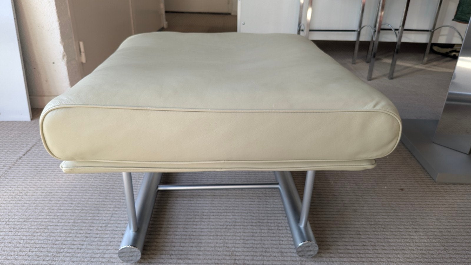 Rolf Benz 6500 Hocker, Ophalen, Nieuw, Leer