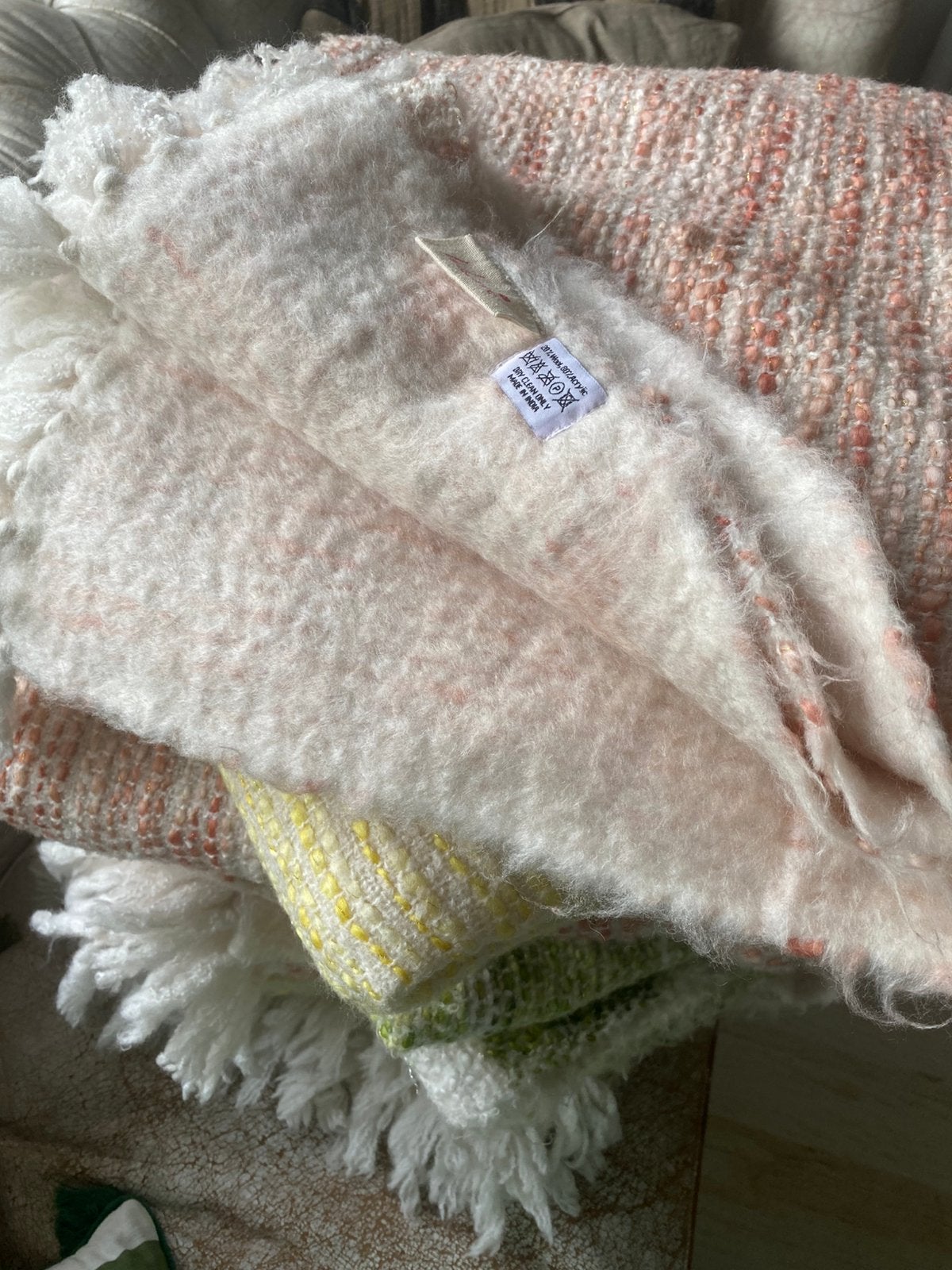 Plaids van het merk Imbarro, Ophalen, Zacht, 100 tot 150 cm, Groen
