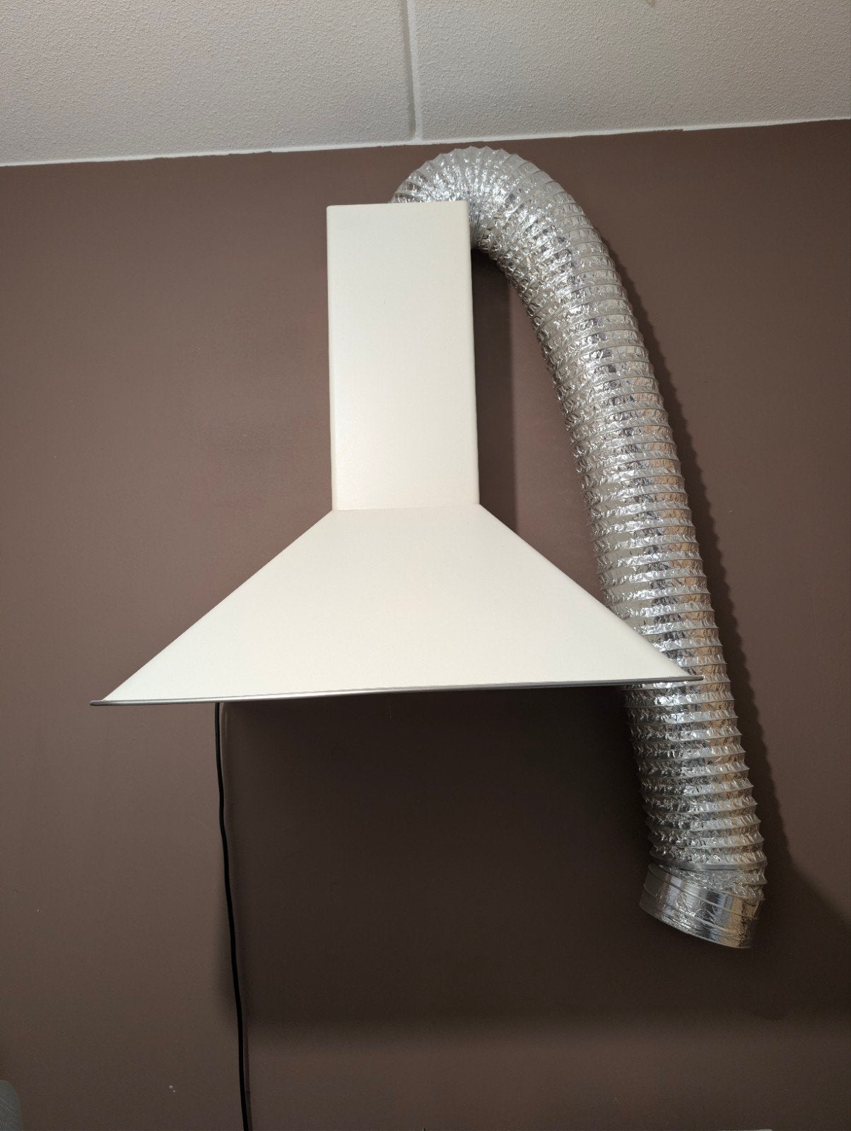 Witte IKEA Afzuigkap HD VM01 60WF, Ophalen, Gebruikt, Vrijstaand, Motor