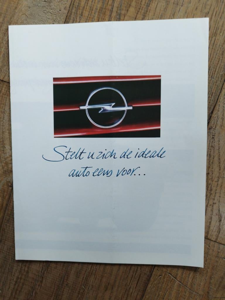 Opel Astra Stationwagon brochure 1991 - Nederlands, Gelezen, Opel, Opel, Ophalen of Verzenden