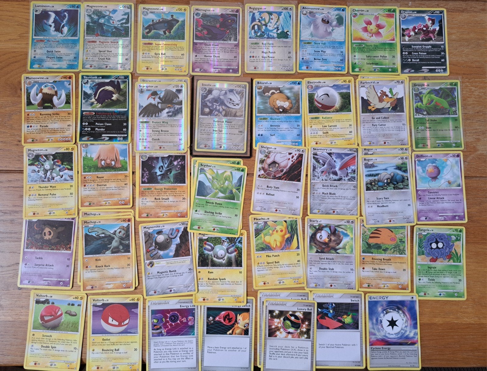 Diamond & Pearl Stormfront set - 2008, Ophalen of Verzenden, Zo goed als nieuw, Meerdere kaarten, Foil