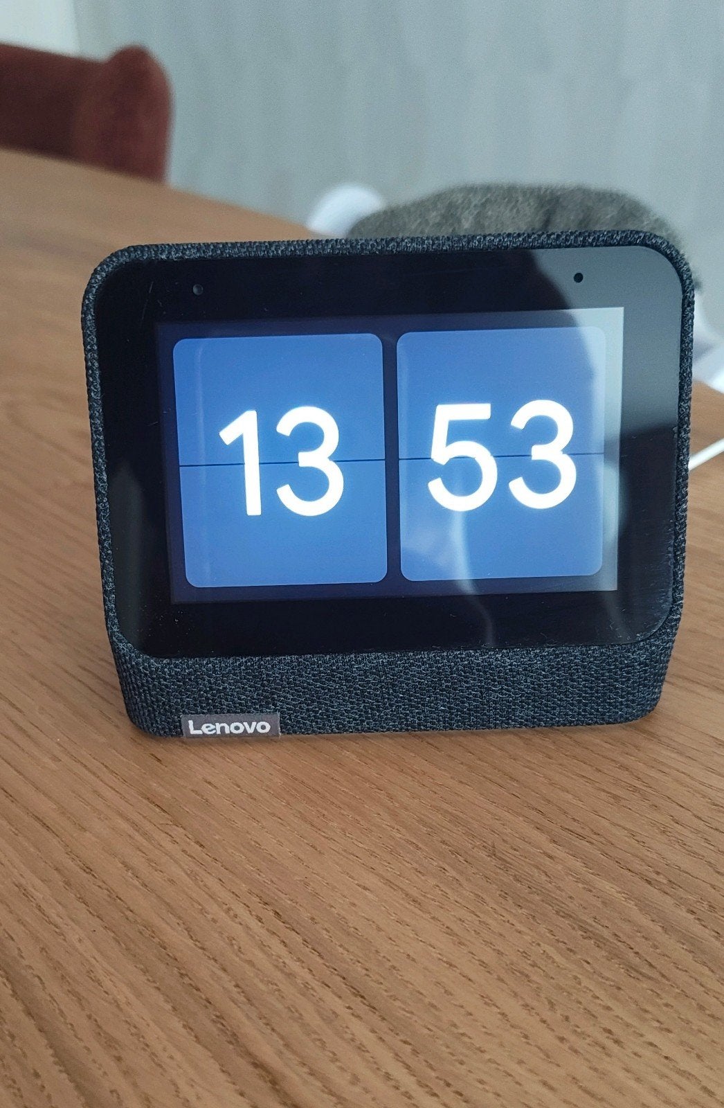 Lenovo Smart Clock met Google Assistent, Ophalen of Verzenden, Gebruikt