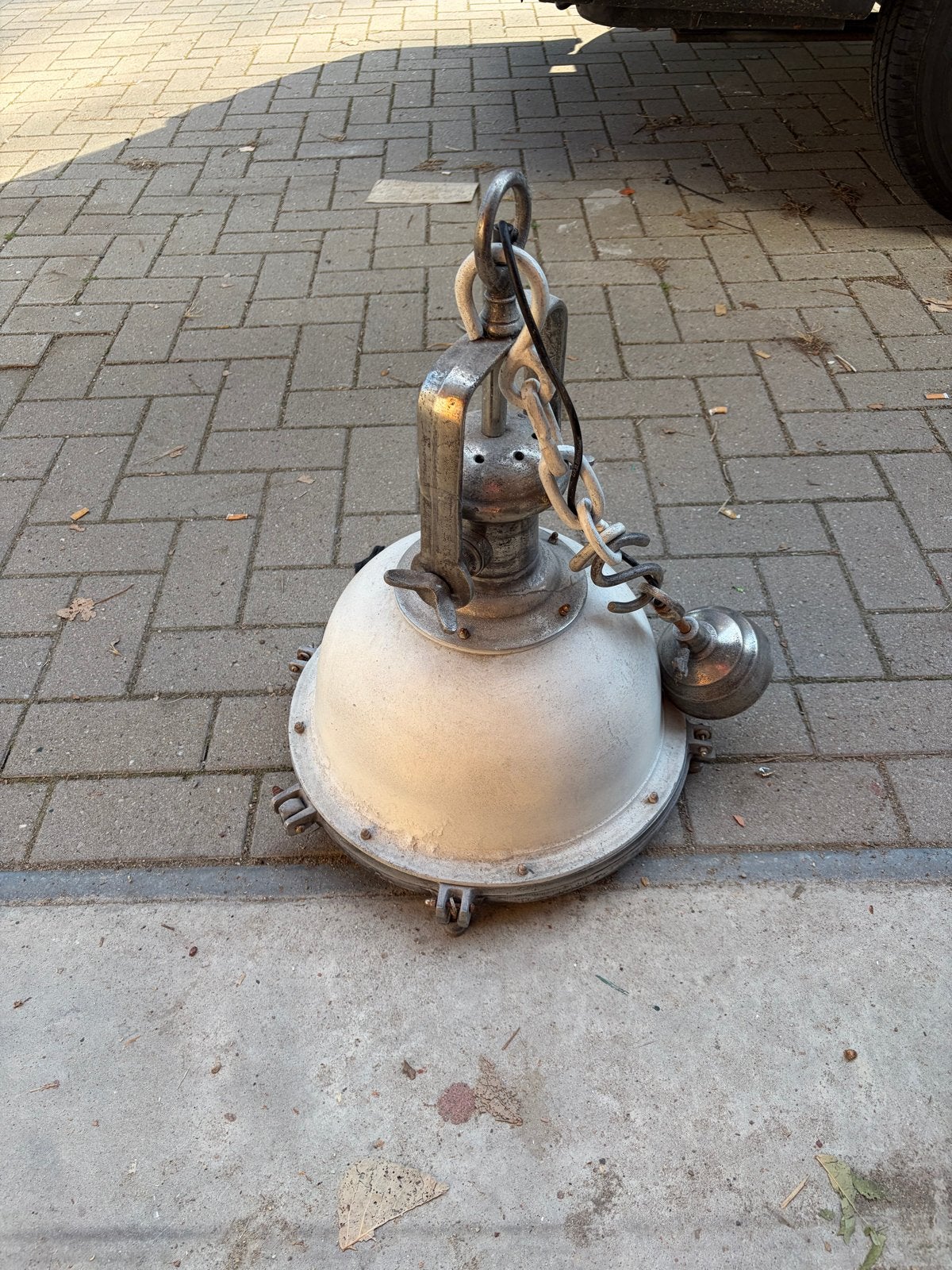 Vintage Industriële Hanglamp - Maritieme Stijl, Ophalen